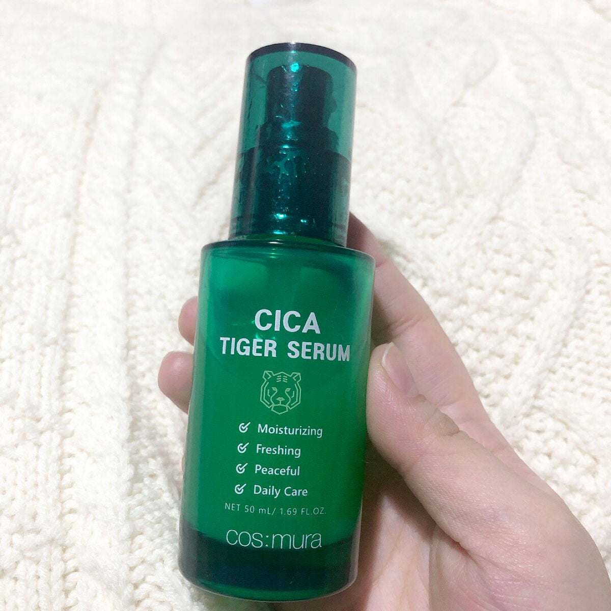 CICA タイガーセラム/cos:mura/美容液を使ったクチコミ(2枚目)