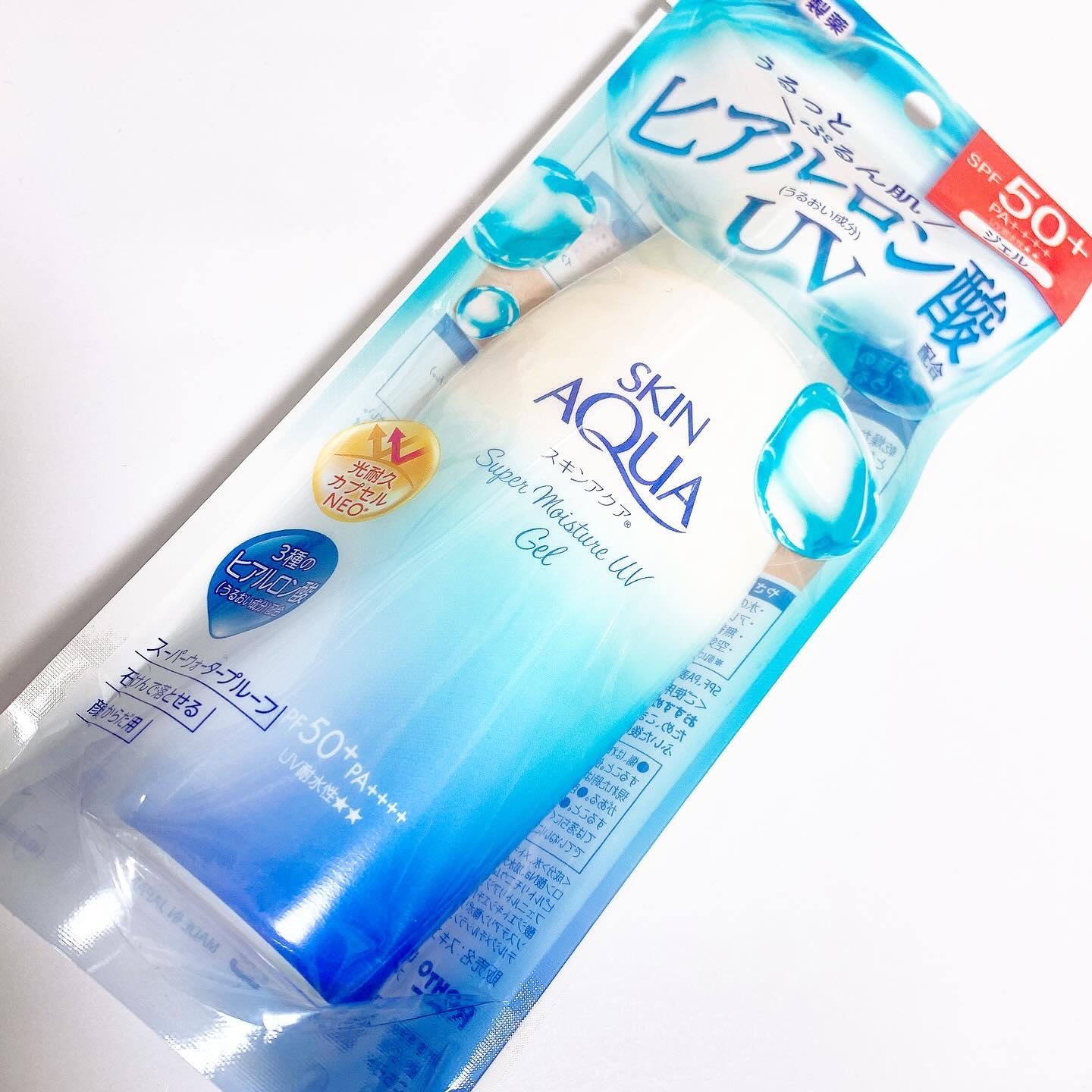 スキンアクア スーパーモイスチャージェル/スキンアクア/日焼け止めジェルを使ったクチコミ（1枚目）