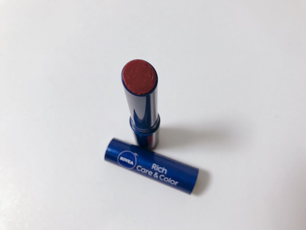ニベア リッチケア＆カラーリップ/ニベア/リップクリームを使ったクチコミ（2枚目）