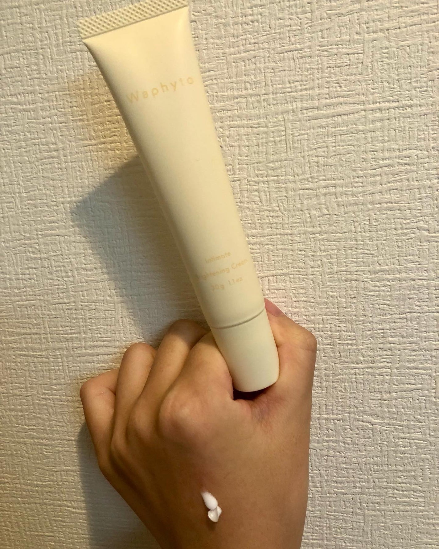 インティメイト ブライトニングクリーム/Waphyto/デリケートゾーンケアを使ったクチコミ(2枚目)