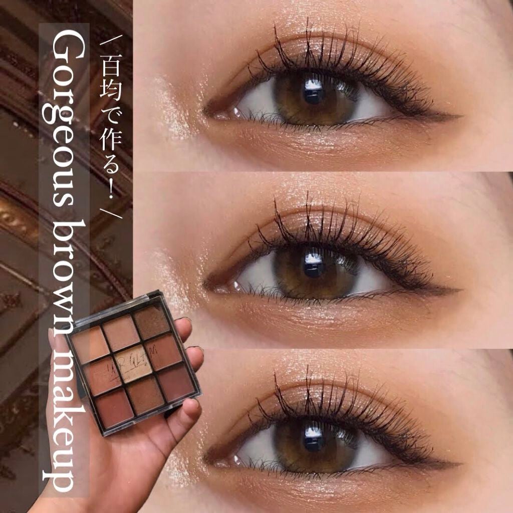 UR GLAM BLOOMING EYE COLOR PALETTE/U R GLAM/アイシャドウパレットを使ったクチコミ(1枚目)
