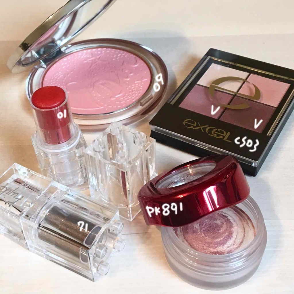 ミニウォータリールージュ/Fujiko/口紅を使ったクチコミ（2枚目）