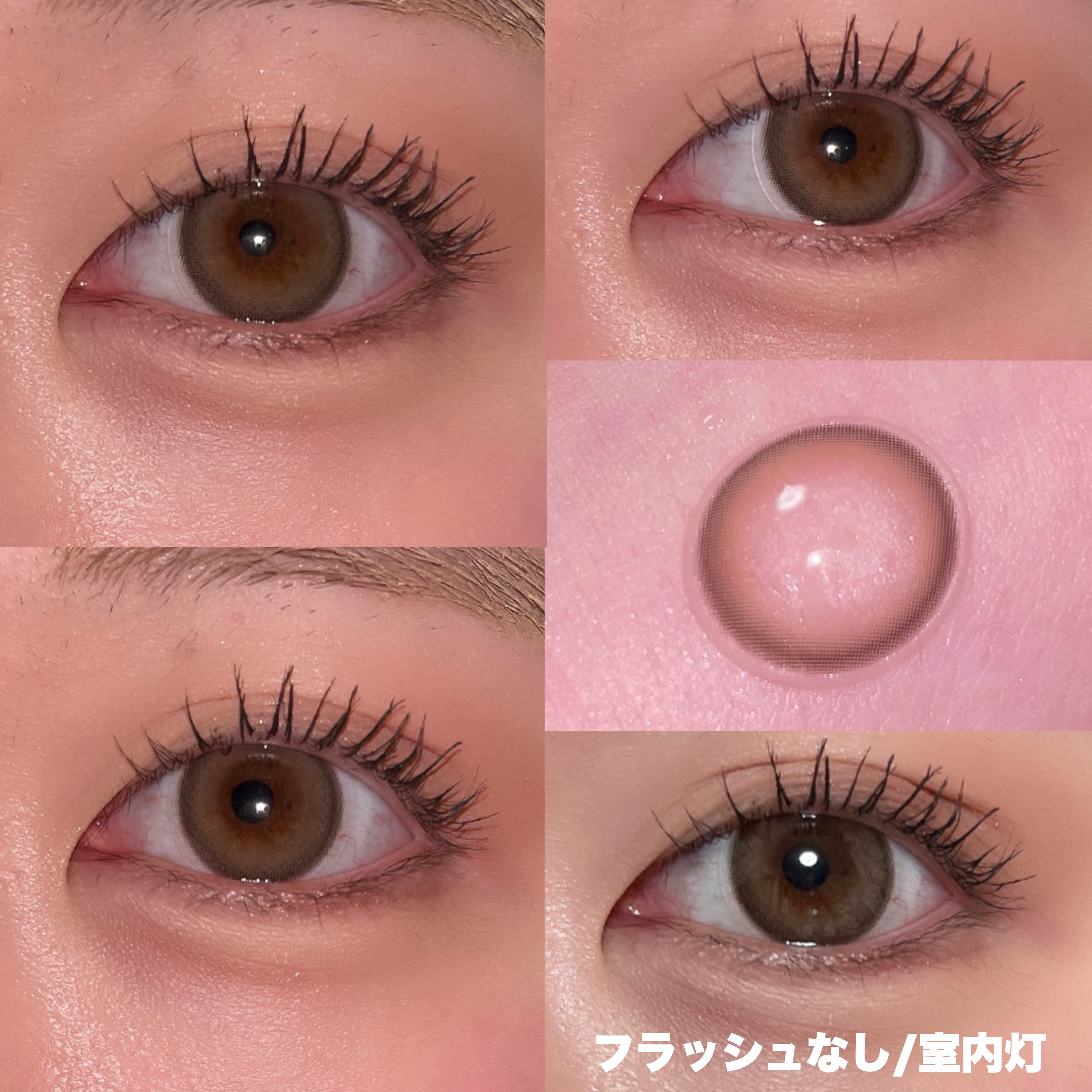 Moodnight 1day Mood Brown/OLENS/ワンデー（１DAY）カラコンを使ったクチコミ（3枚目）