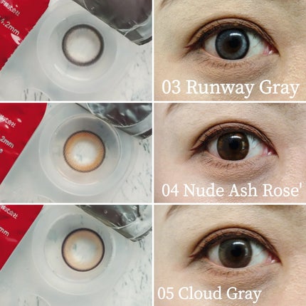 クラセスト/Qrsessed/ワンデー(1DAY)カラコンを使ったクチコミ(3枚目)