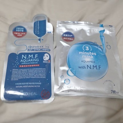 N.M.FアクアアンプルマスクJEX/MEDIHEAL/シートマスク・パックを使ったクチコミ(1枚目)
