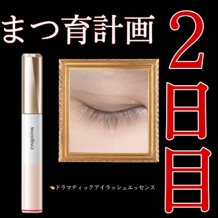 ドラマティックアイラッシュエッセンス/マキアージュ/まつげ美容液を使ったクチコミ(1枚目)