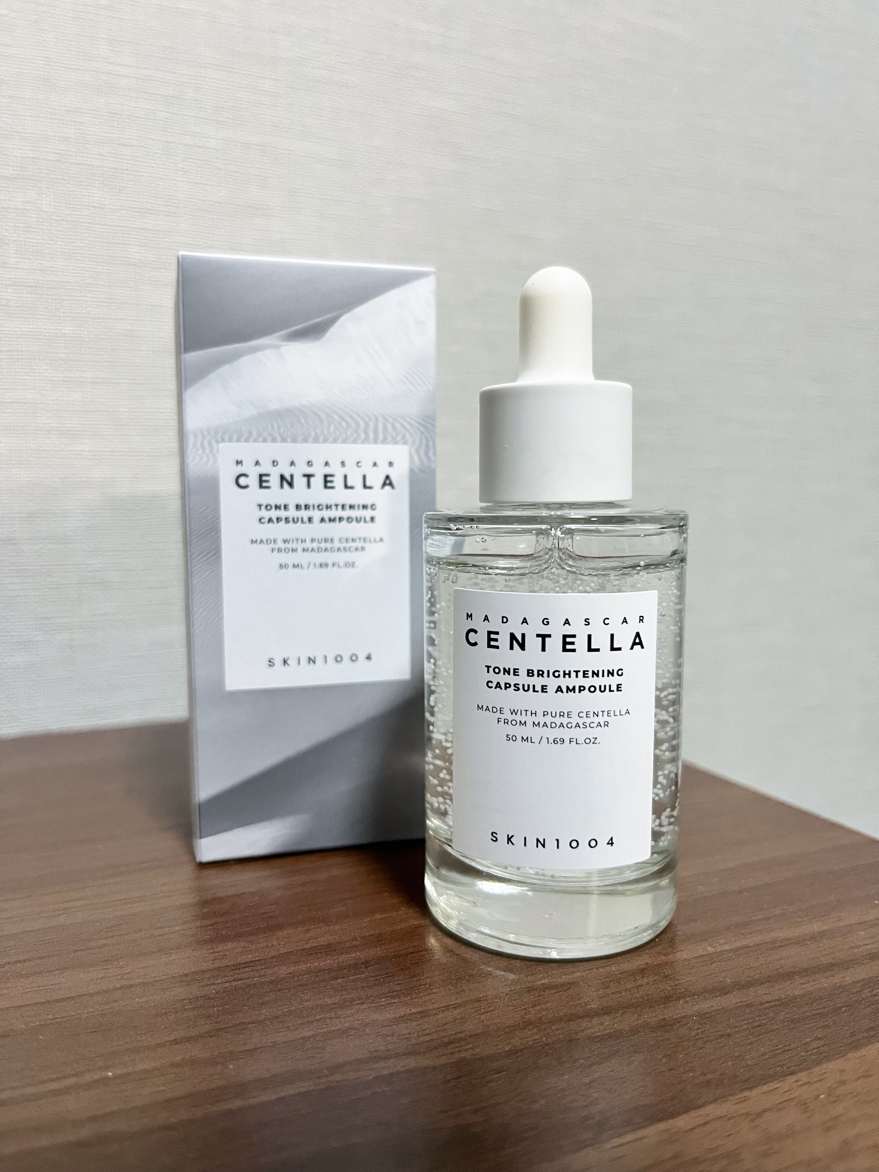 トーンブライトニング カプセルアンプル/SKIN1004/美容液を使ったクチコミ（1枚目）