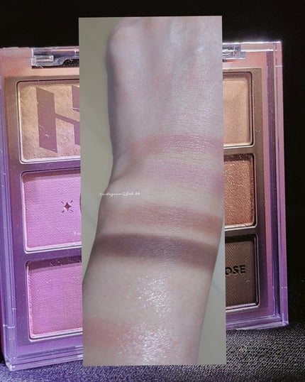 マイフェイブムードアイパレット 9カラー/HOLIKA HOLIKA/アイシャドウパレットを使ったクチコミ(3枚目)