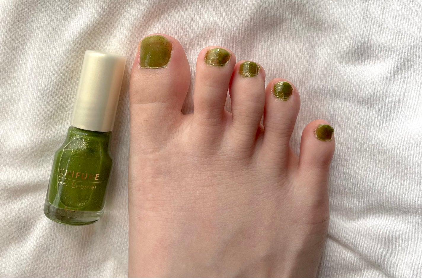 ネイル エナメル/ちふれ/マニキュアを使ったクチコミ(3枚目)
