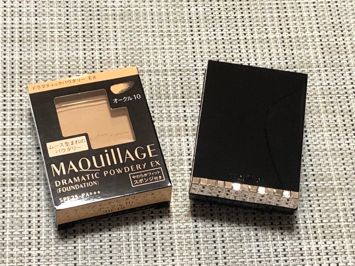 ドラマティックパウダリー EX/マキアージュ/パウダーファンデーションを使ったクチコミ(1枚目)