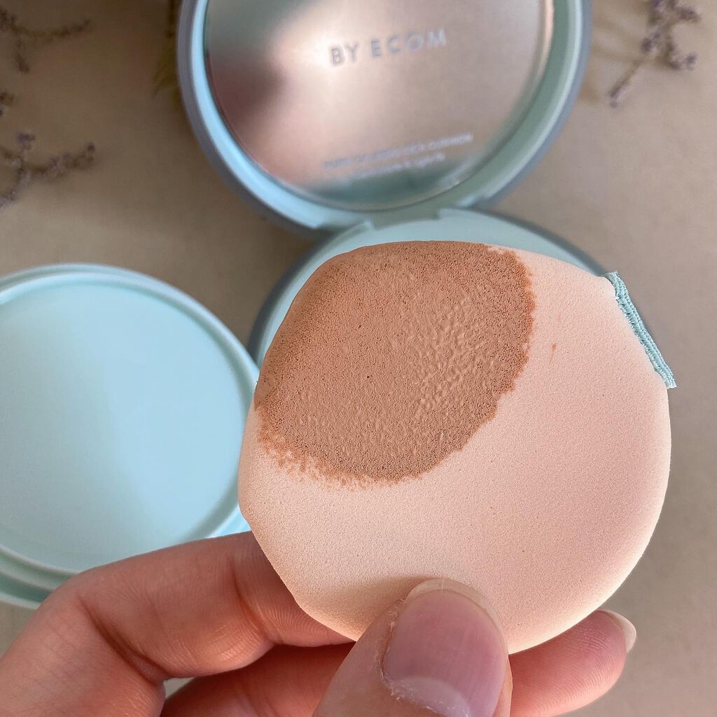 ピュアカーミングシカ クッションファンデーション/BY ECOM/クッションファンデーションを使ったクチコミ(9枚目)