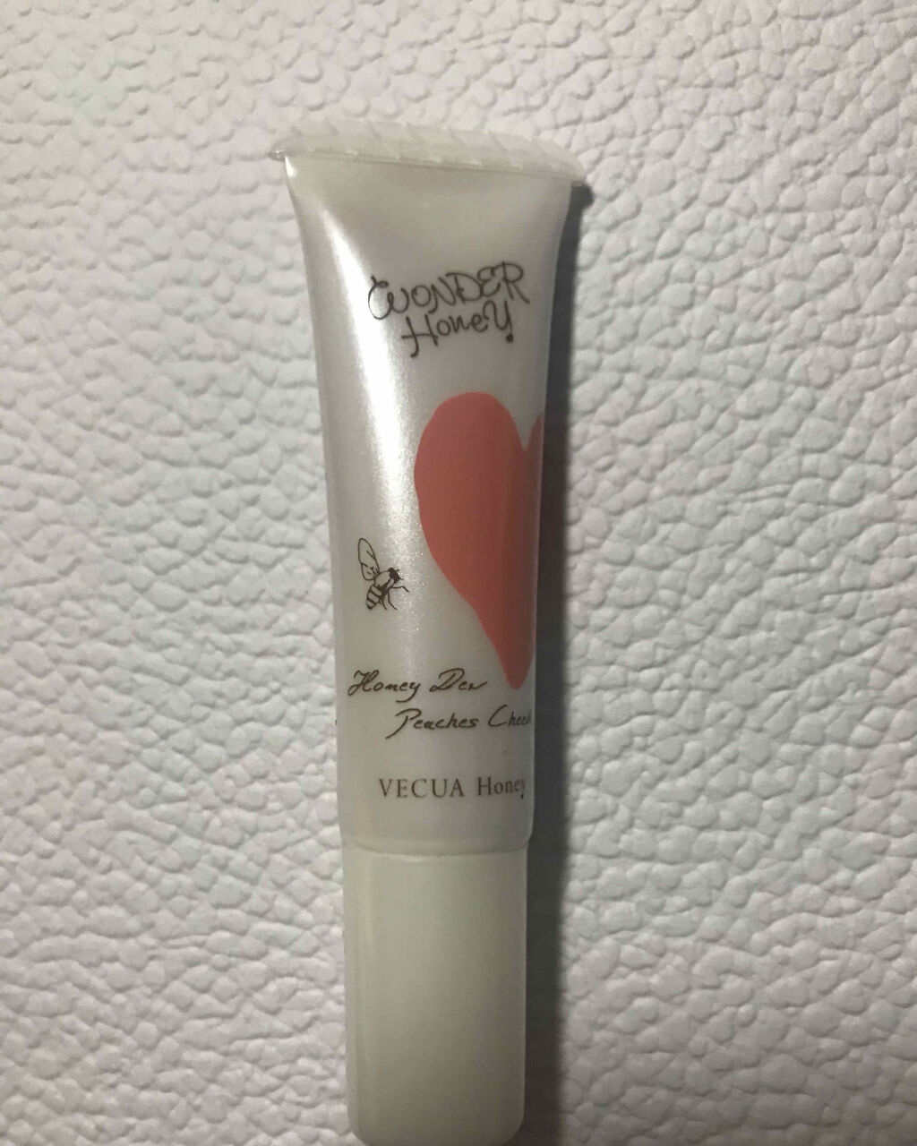 ワンダーハニー ピーチーズチーク /VECUA Honey/リキッドチークを使ったクチコミ（1枚目）