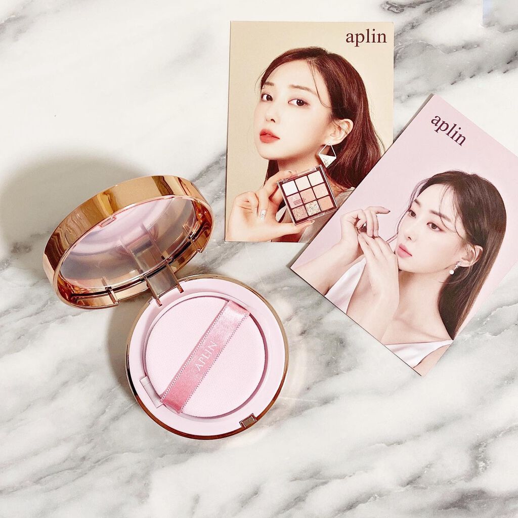 ピンクティーツリーカバークッション/APLIN/クッションファンデーションを使ったクチコミ(4枚目)