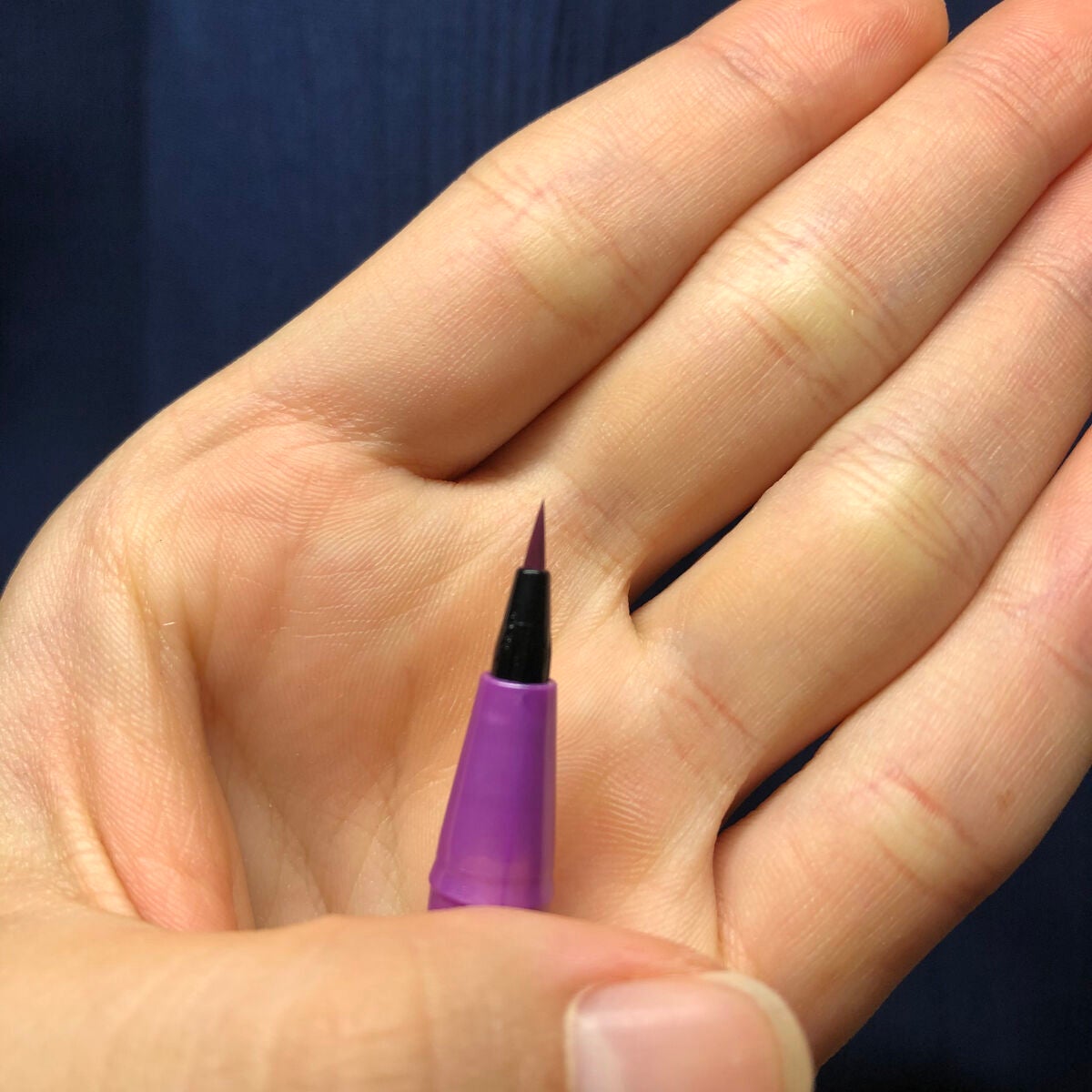 「密着アイライナー」ショート筆リキッド/デジャヴュ/リキッドアイライナーを使ったクチコミ(3枚目)