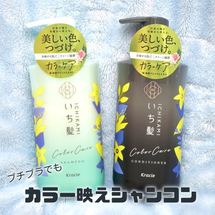 カラーケア&ベーストリートメント in シャンプー/コンディショナー/いち髪/市販シャンプーを使ったクチコミ(1枚目)