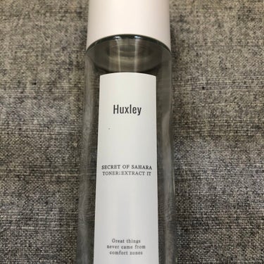 Huxley トナー；エクストラクトイットのクチコミ「#Huxley
#ハイドレーショントリオ

化粧水、美容液、クリームのセット品です。
効果別に.....」（1枚目）