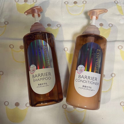ザビューティ 髪のキメ美容素髪を守る バリアシャンプー/コンディショナー/エッセンシャル/シャンプー・コンディショナーを使ったクチコミ(1枚目)
