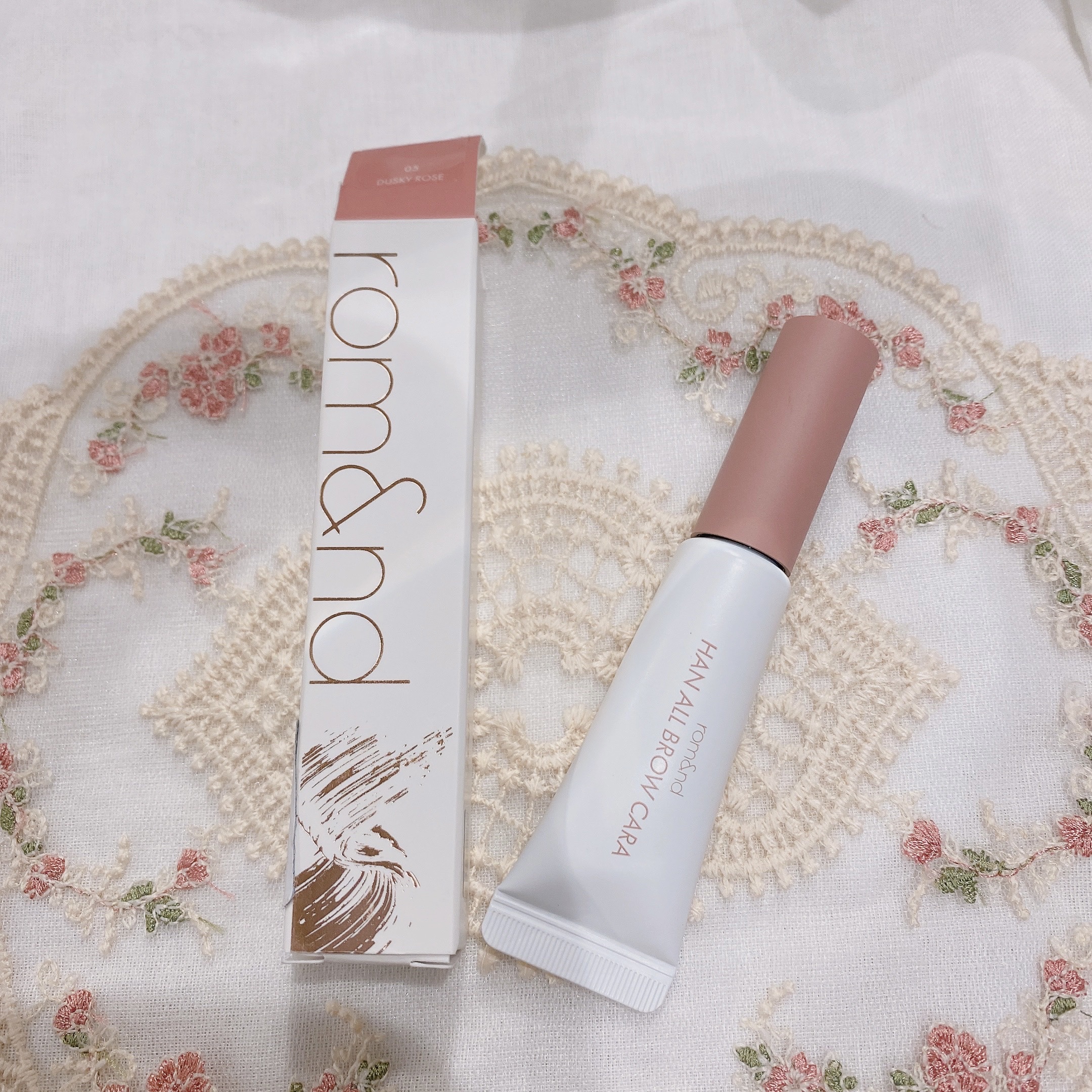 ハンオールブロウカラ/rom&nd/眉マスカラを使ったクチコミ（1枚目）