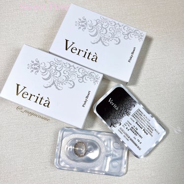 Verita ヴェリタ 1monthのクチコミ「ナチュラルにしっかり盛れる！ブラウンカラコン
ーーーーーー
Verita
monthly
Sw.....」（3枚目）