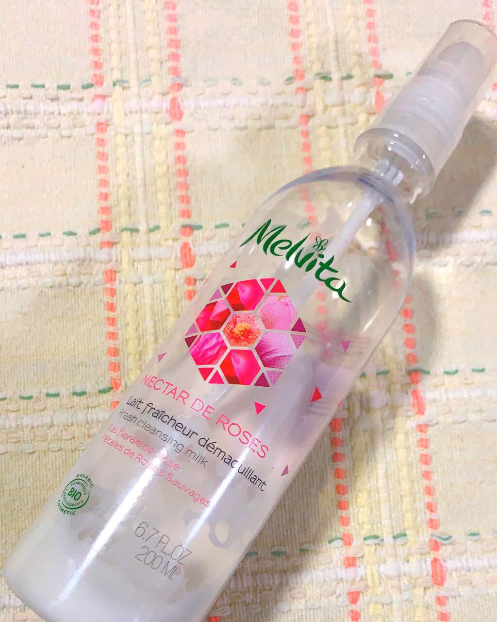 ローズネクター クレンジング ミルク/Melvita/ミルククレンジングを使ったクチコミ(2枚目)