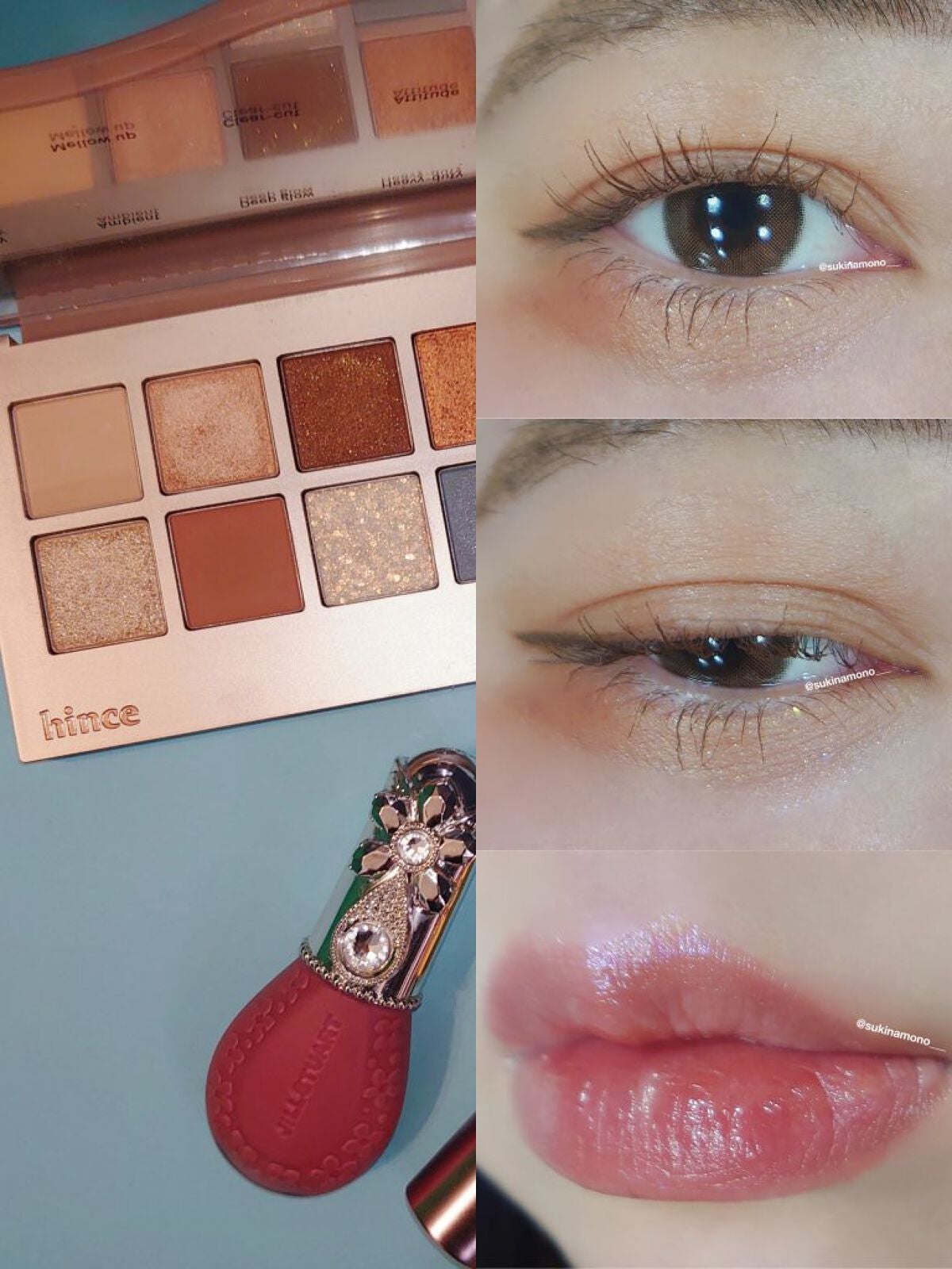 ニューデップスアイシャドウパレット/hince/アイシャドウパレットを使ったクチコミ(3枚目)