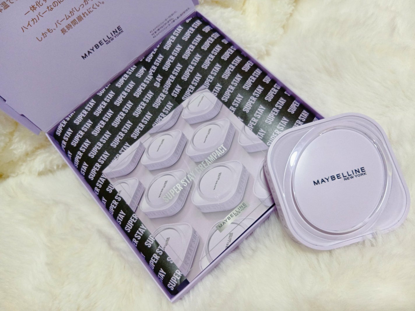SPステイ クリームパクト ファンデーション/MAYBELLINE NEW YORK/クリーム・エマルジョンファンデーションを使ったクチコミ(3枚目)