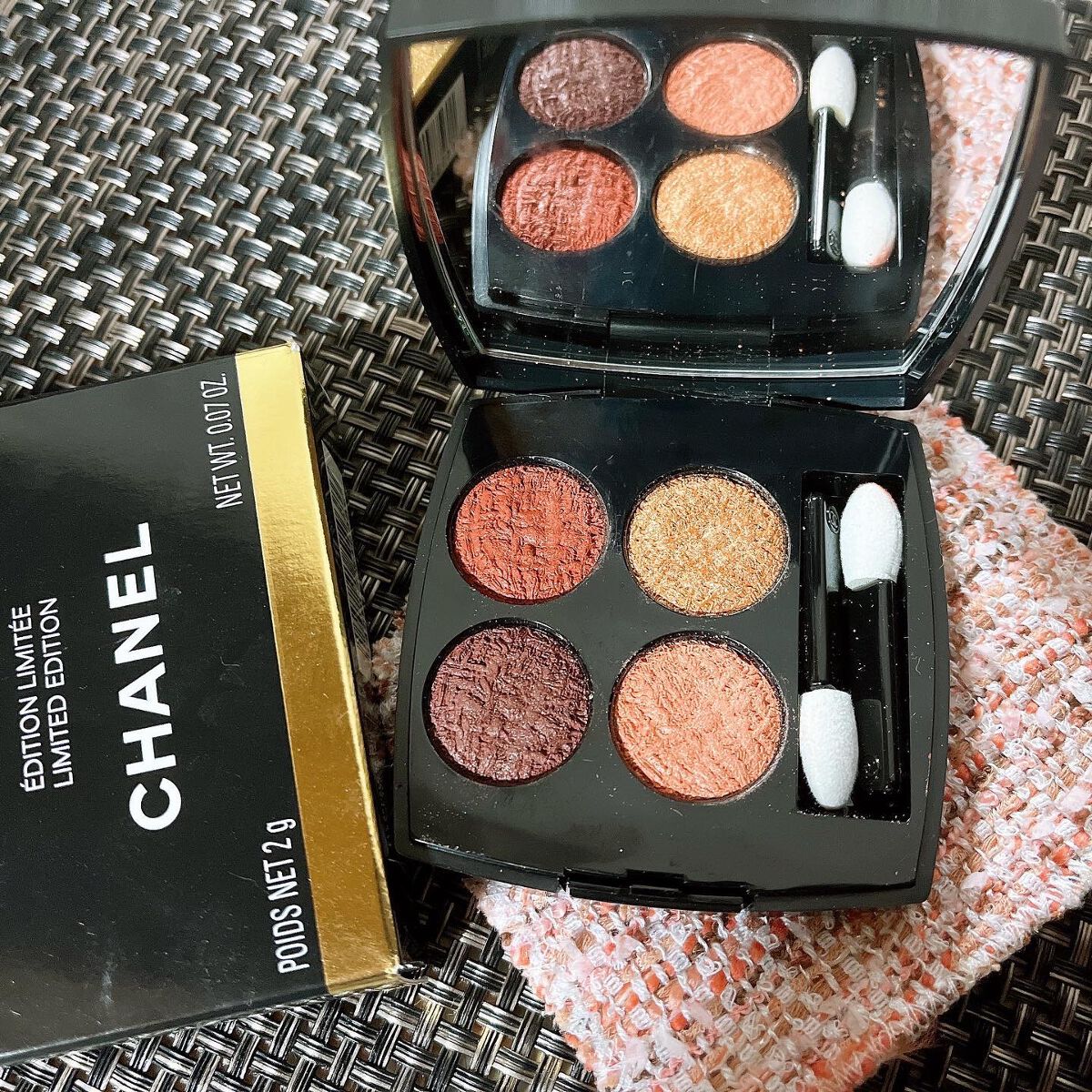 レ キャトル オンブル ツイード/CHANEL/アイシャドウパレットを使ったクチコミ(6枚目)