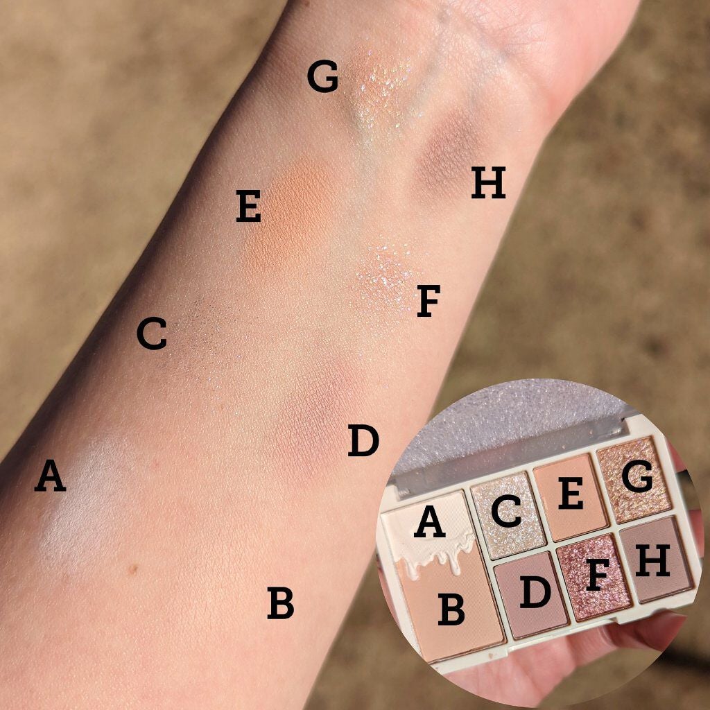 xixi アイシャドウ/xixi/アイシャドウパレットを使ったクチコミ(5枚目)