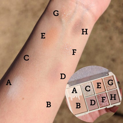 xixi アイシャドウ/xixi/アイシャドウパレットを使ったクチコミ(5枚目)