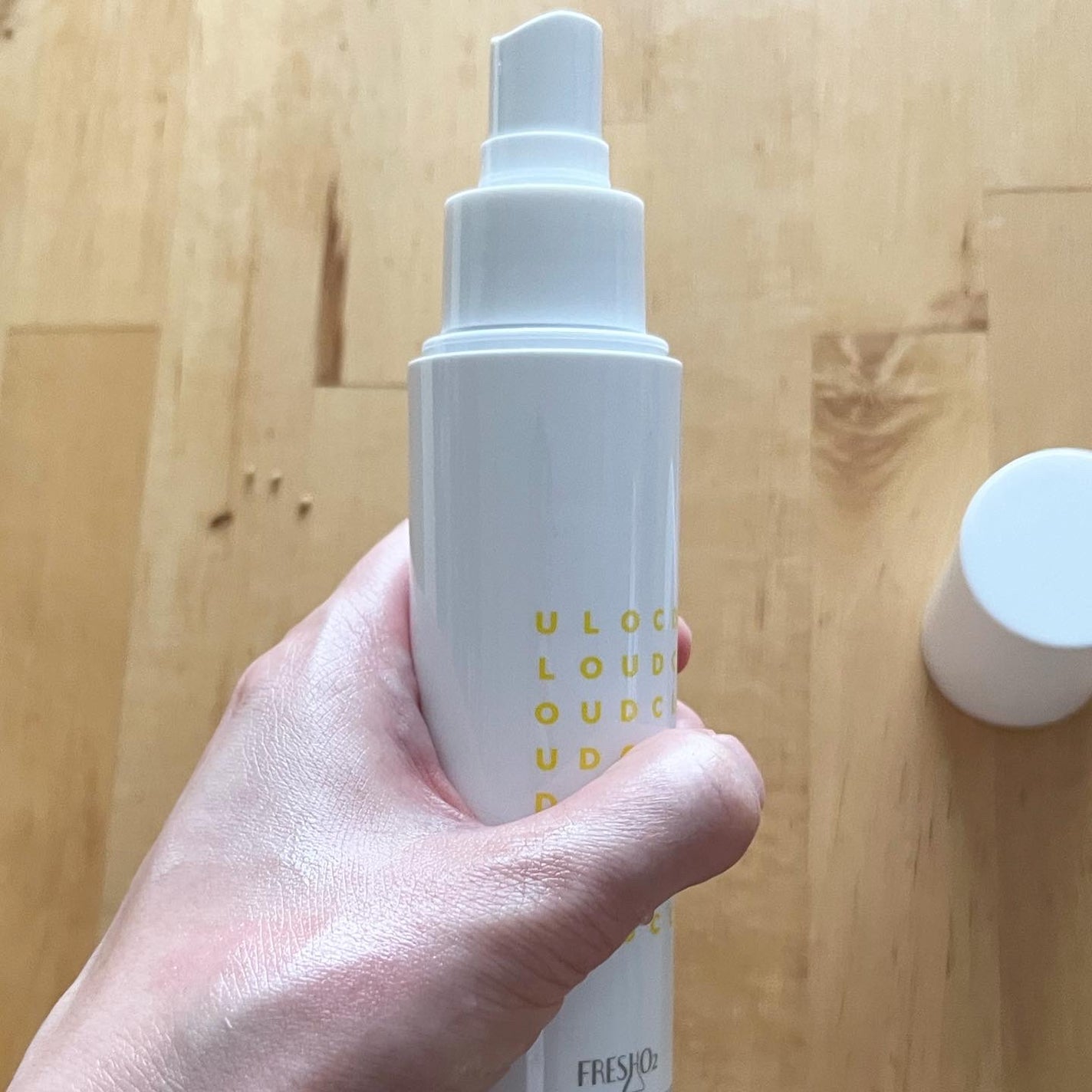 クラウドオールウェイズオン ハイドログロー メイクキー プミスト/FRESHO2/フィックスミストを使ったクチコミ(1枚目)