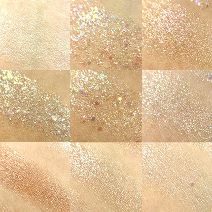 グリッターペディアアイパレット/unleashia/アイシャドウパレットを使ったクチコミ(4枚目)