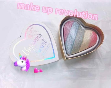 ブラッシング ハート/MAKEUP REVOLUTION/パウダーチークを使ったクチコミ（1枚目）