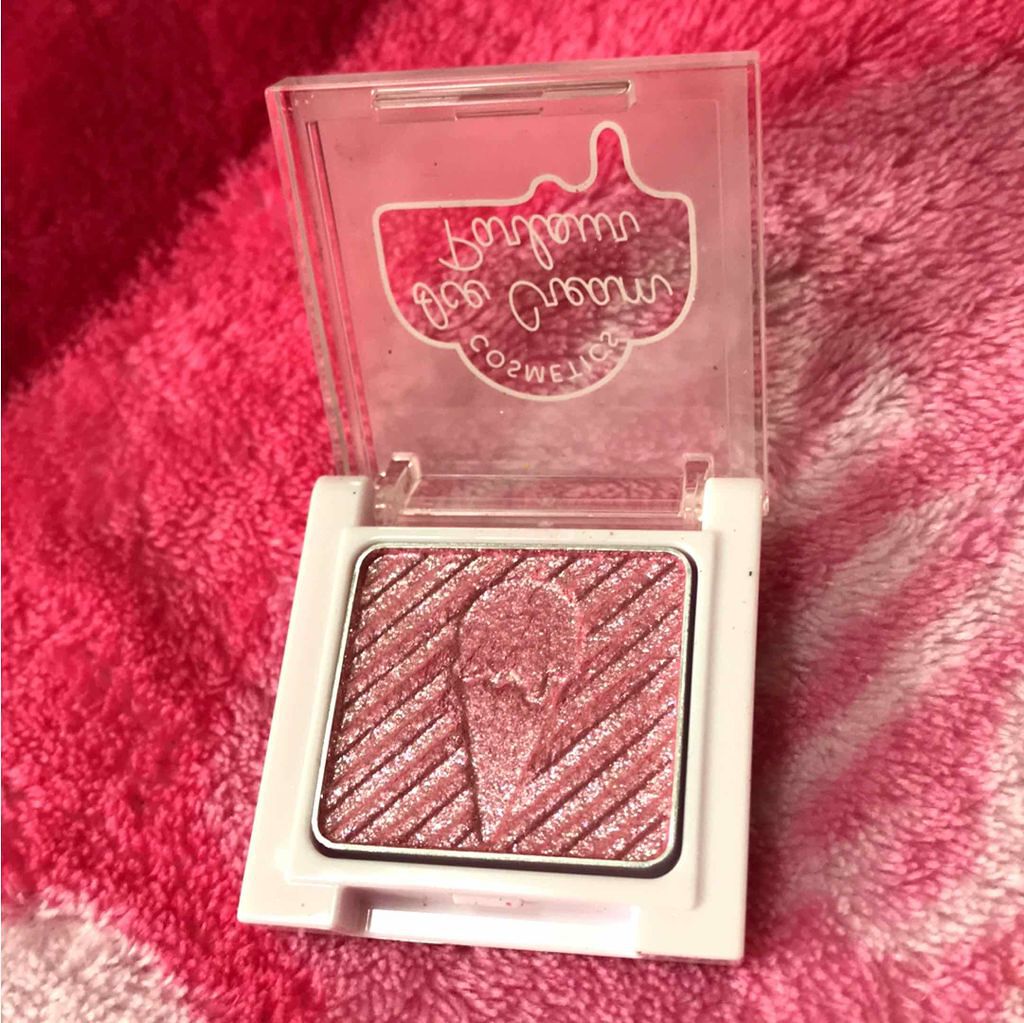 アイシャドウ/アイスクリームパーラー コスメティクス/単色アイシャドウを使ったクチコミ（1枚目）