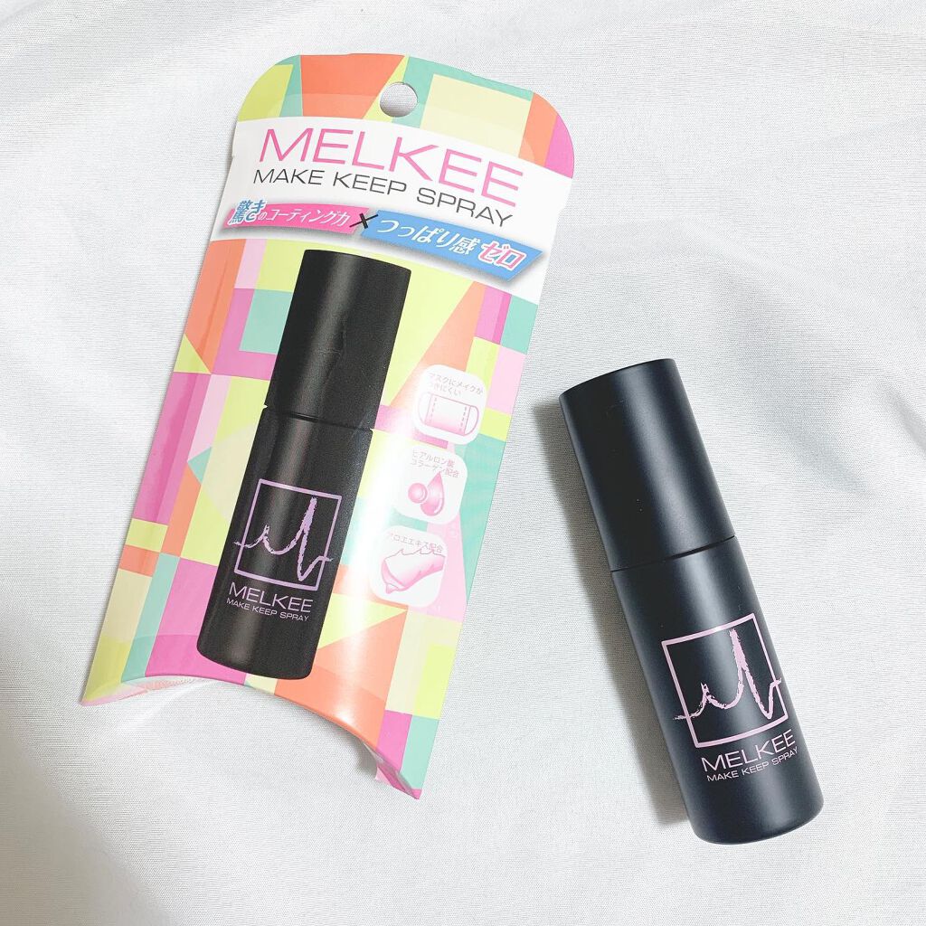 MELKEEメイクキープスプレー/MELKEE /ミスト状化粧水を使ったクチコミ（1枚目）
