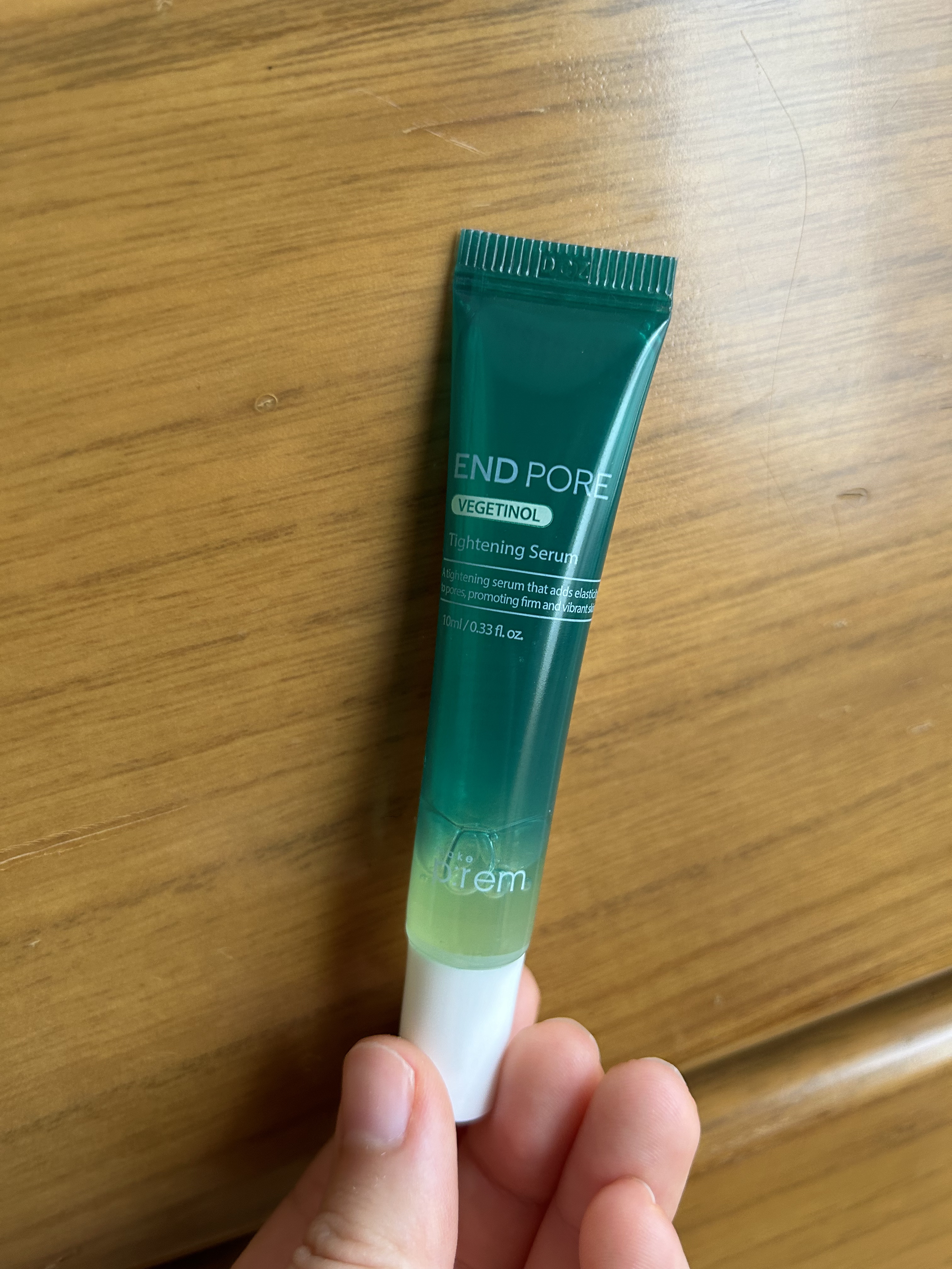 エンドポアベジチノールタイト二ングセラム/make prem/美容液を使ったクチコミ（1枚目）