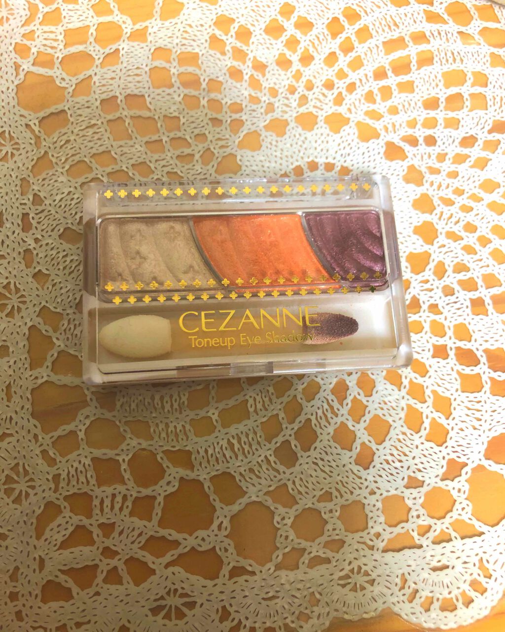 トーンアップアイシャドウ/CEZANNE/アイシャドウパレットを使ったクチコミ(1枚目)