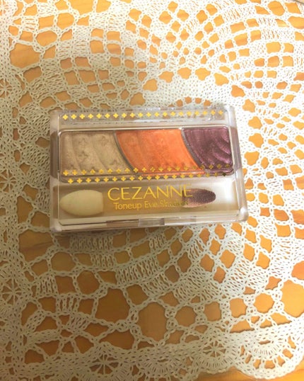 トーンアップアイシャドウ/CEZANNE/アイシャドウパレットを使ったクチコミ(1枚目)