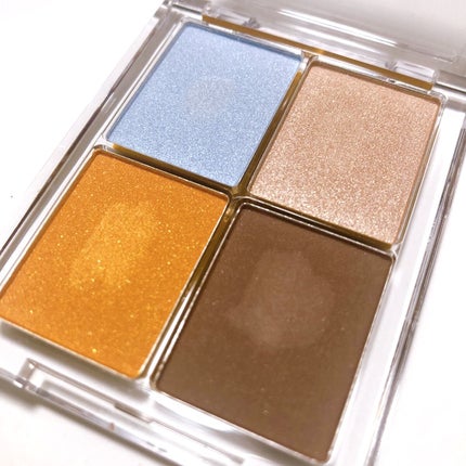 4色アイシャドウパレット/aZTK/アイシャドウパレットを使ったクチコミ(4枚目)