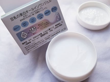 とろんと濃ジェル 薬用美白 N/なめらか本舗/オールインワン化粧品を使ったクチコミ(2枚目)