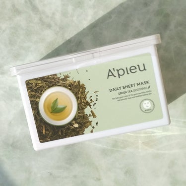 A’pieu Daily Sheet Mask 緑茶のクチコミ「■緑茶の力で保湿、鎮静ケア！■
A’pieu Daily Sheet Mask 緑茶/¥2,0.....」（2枚目）