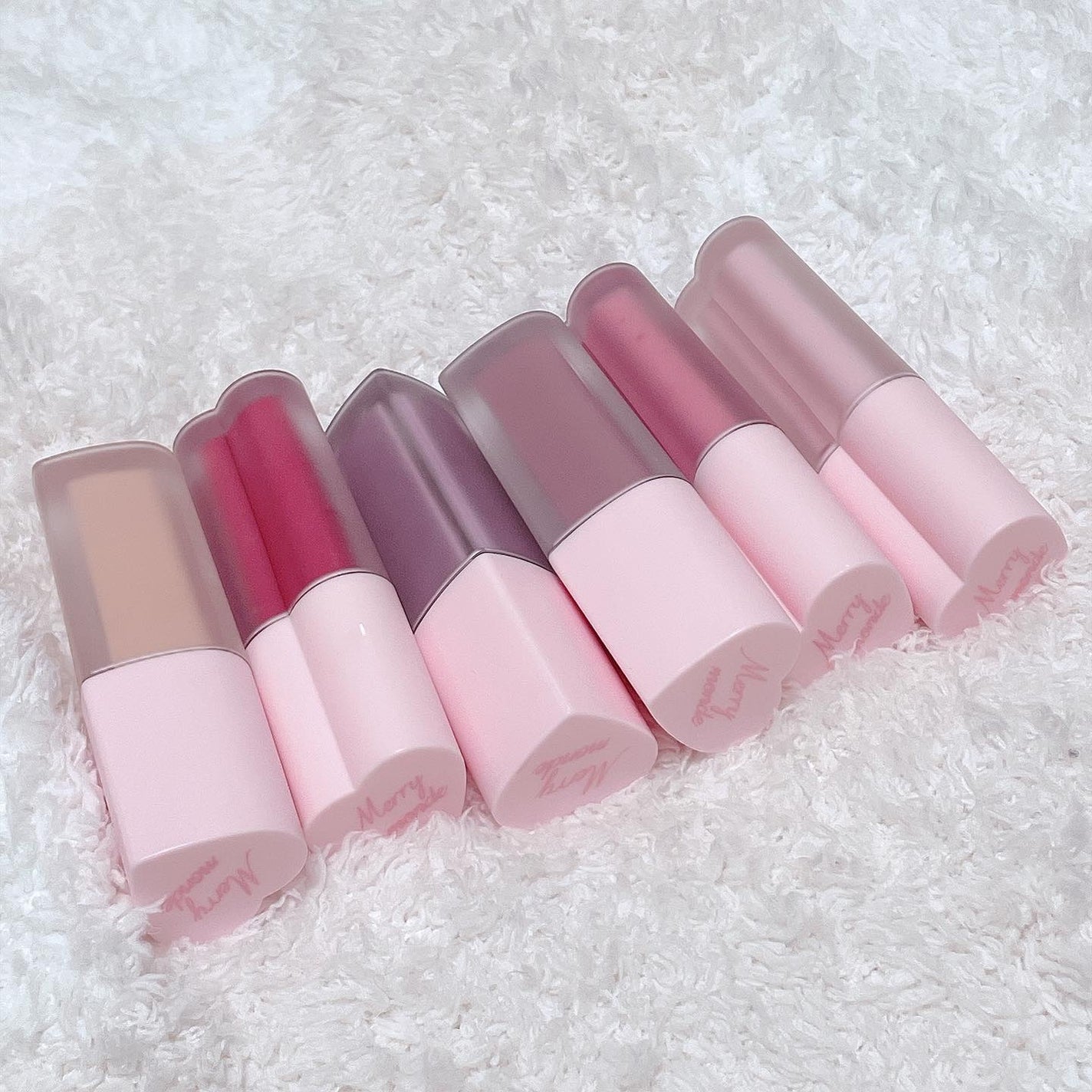 ミルクハートティントリップアンドチーク/Merrymonde/リップティントを使ったクチコミ(7枚目)