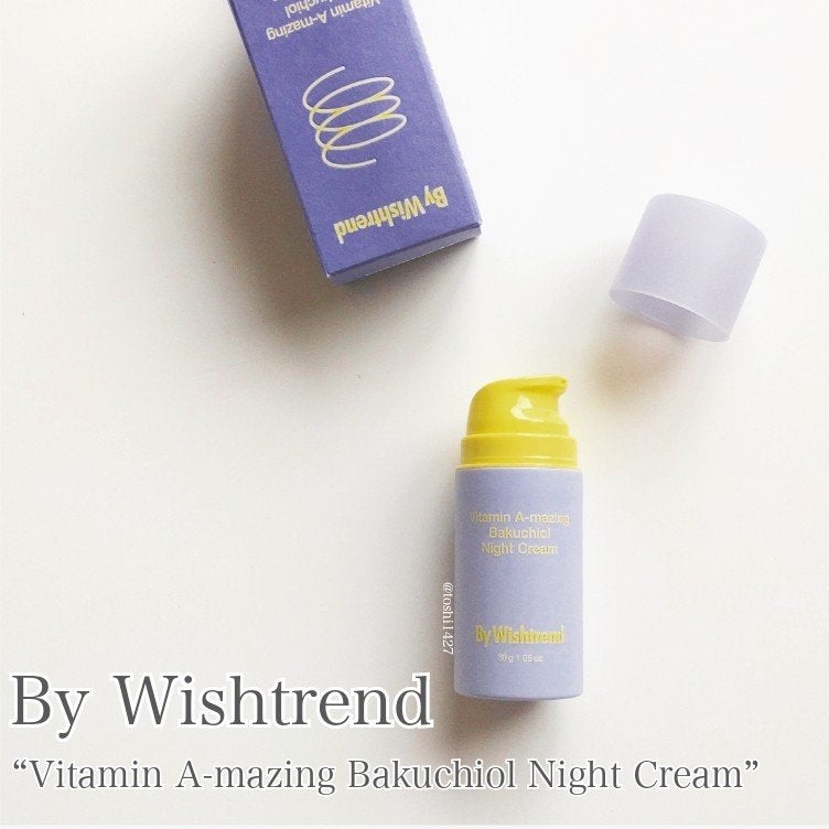 ビタミンA-mazingバクチオールナイトクリーム/By Wishtrend/フェイスクリームを使ったクチコミ(1枚目)