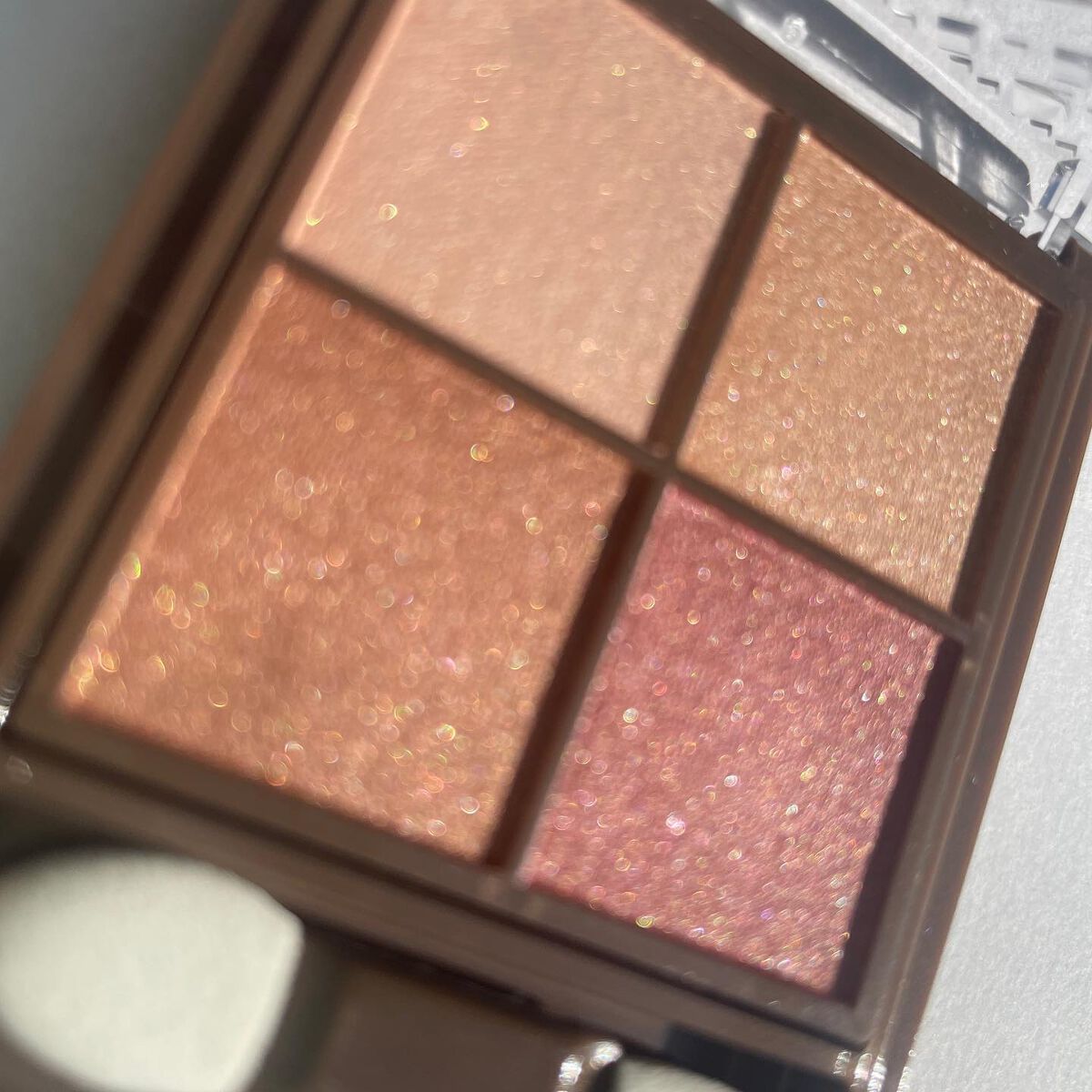 ニュアンスオンアイシャドウ/CEZANNE/アイシャドウパレットを使ったクチコミ（3枚目）