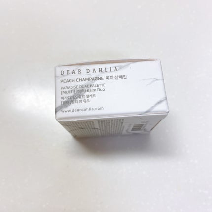 パラダイス デュアルパレット/DEAR DAHLIA/マルチパレットを使ったクチコミ(3枚目)