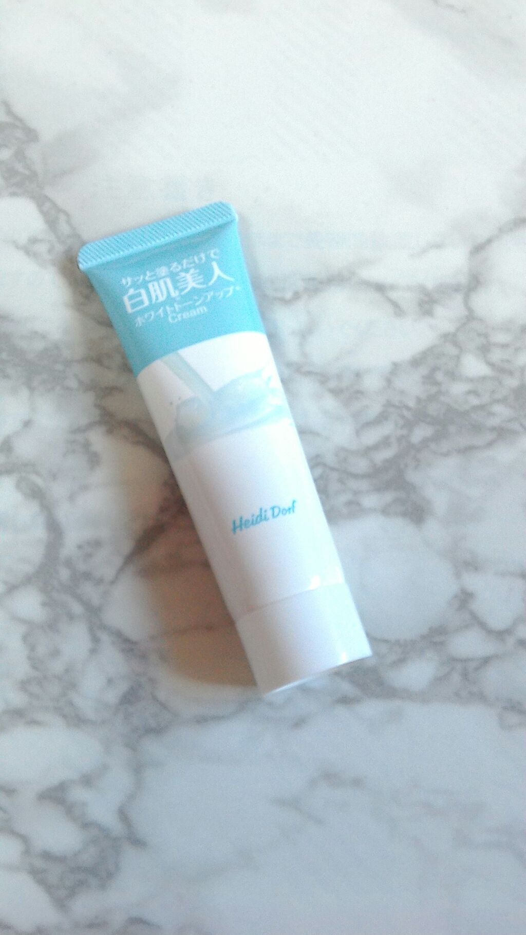 ミルキーホワイト クリーム/ハイジドルフ/化粧下地を使ったクチコミ（1枚目）