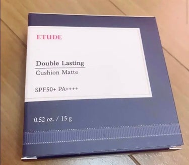 ETUDE ダブルラスティング クッションマットのクチコミ「ETUDEHOUSE
エチュードハウス
ダブルラスティング クッションマット
ニュートラルバニ.....」（1枚目）