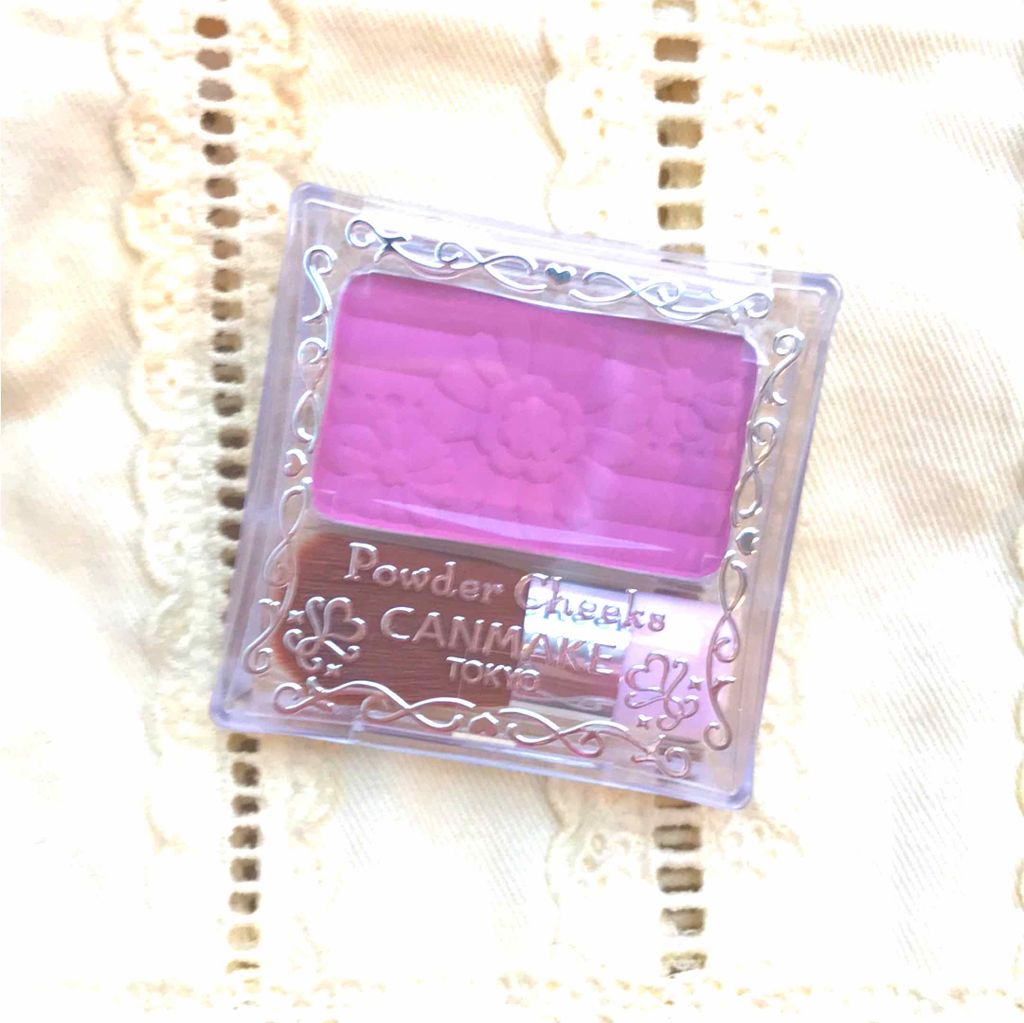 【旧品】パウダーチークス/キャンメイク/パウダーチークを使ったクチコミ(1枚目)