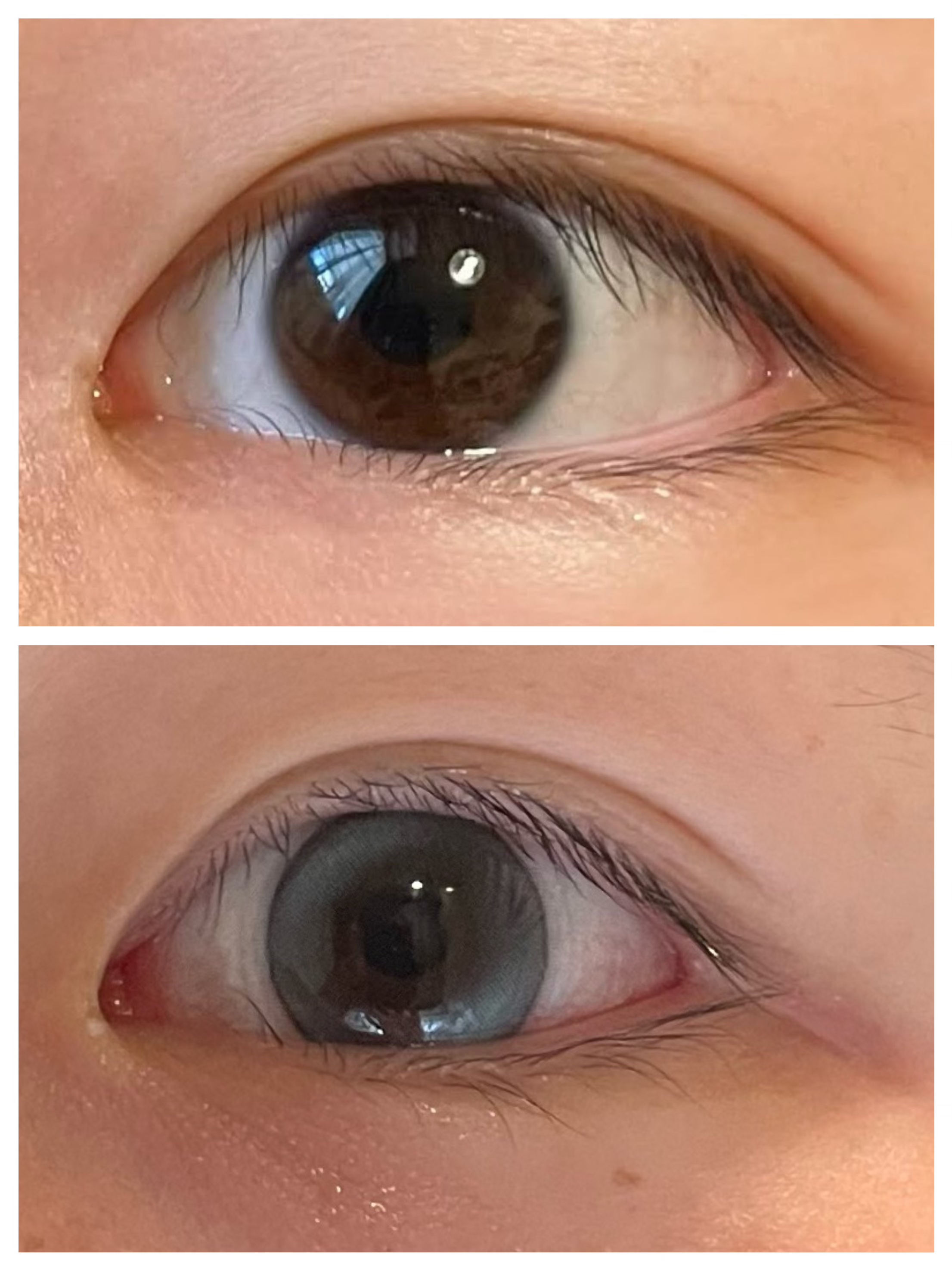 courage 1day Savon Blue-シャボン ブルー-/courage/ワンデー（１DAY）カラコンを使ったクチコミ（2枚目）