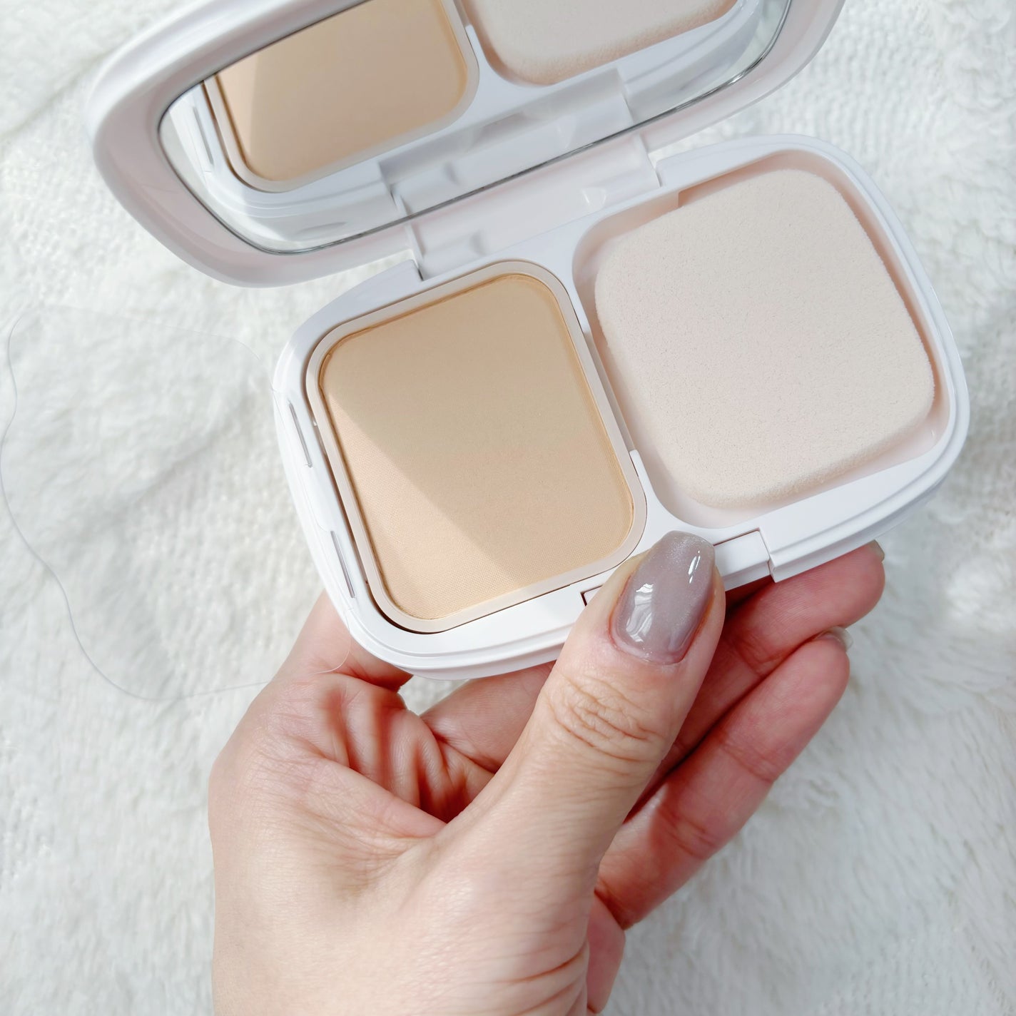 パウダーファンデーション/media luxe/パウダーファンデーションを使ったクチコミ(2枚目)