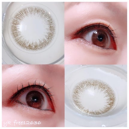 ramurie ラムリエ シェリブラウン/ramurie/ワンデー(1DAY)カラコンを使ったクチコミ(2枚目)